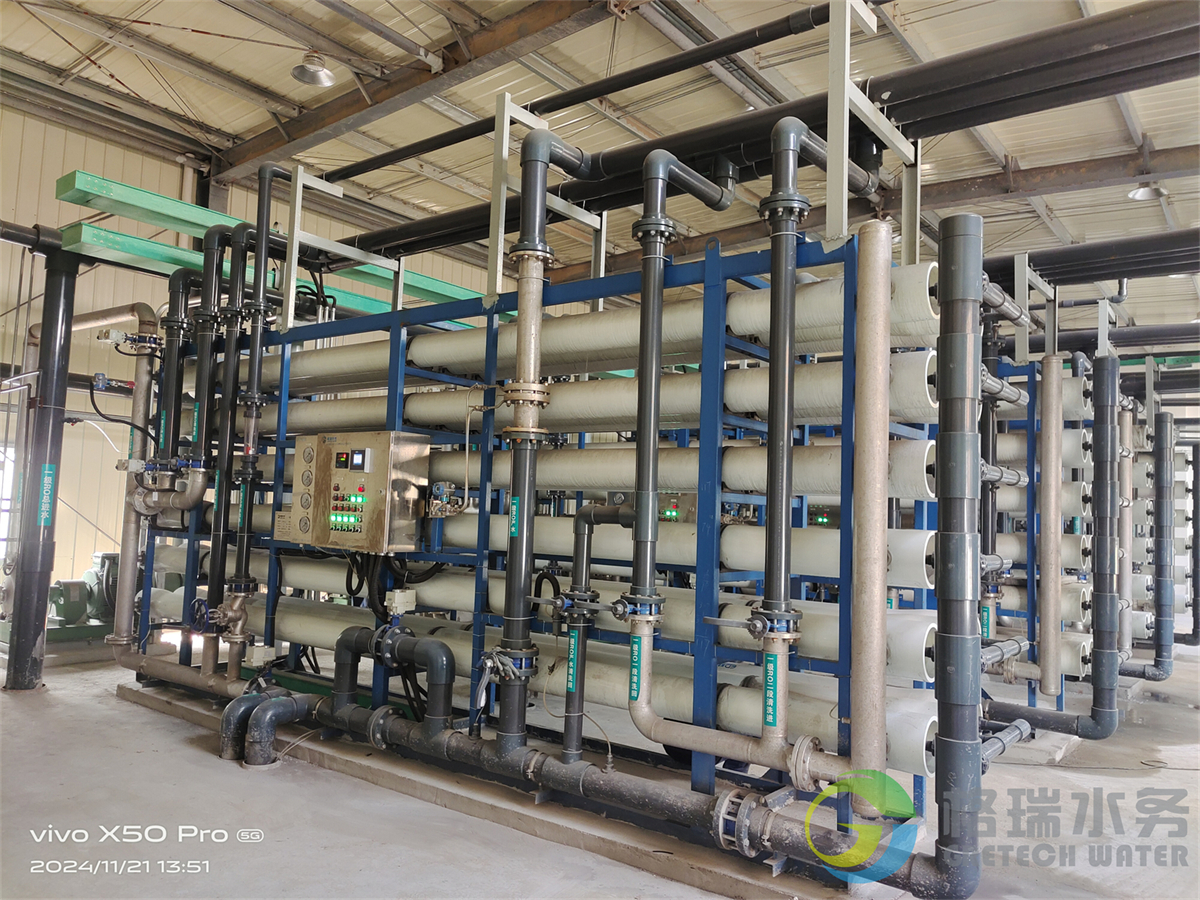 安鋼集團(tuán)500m3/h生活污水項(xiàng)目