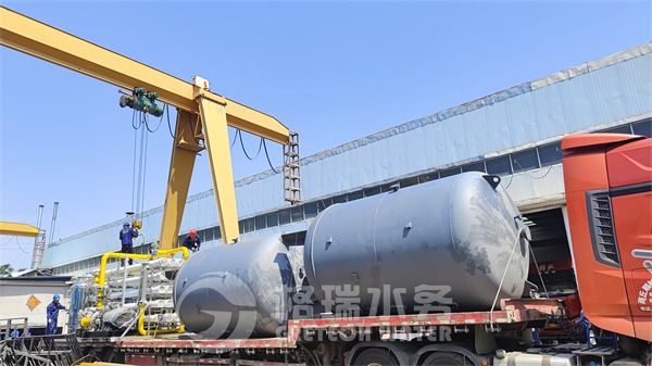 祝賀！廣西能源企業2*150T/H脫鹽水處理設備，五大車發貨！